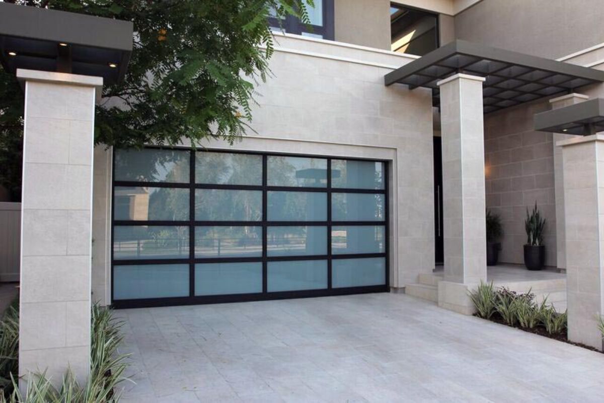 View Glass Aluminum Garage Doors