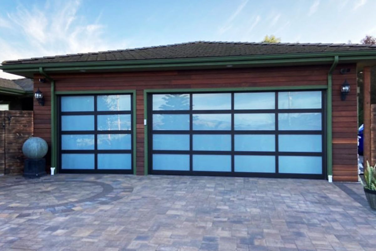 View Glass Aluminum Garage Doors